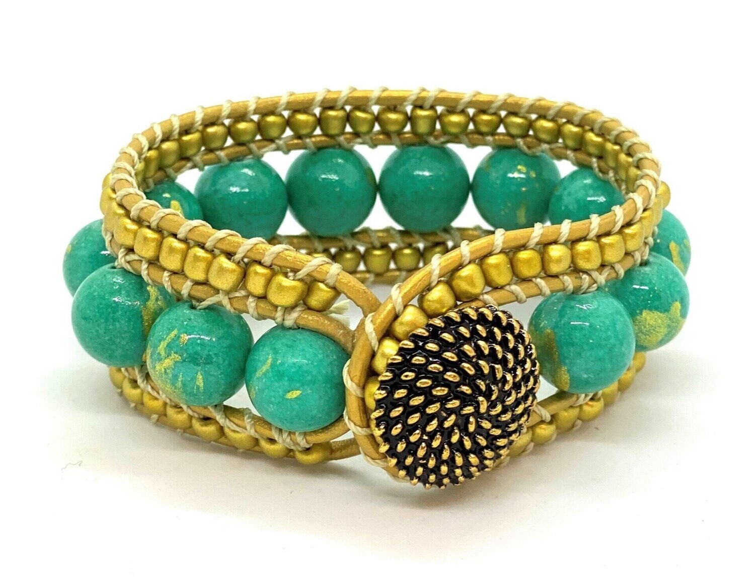 THREE STRAND WRAP BRACELET (7")