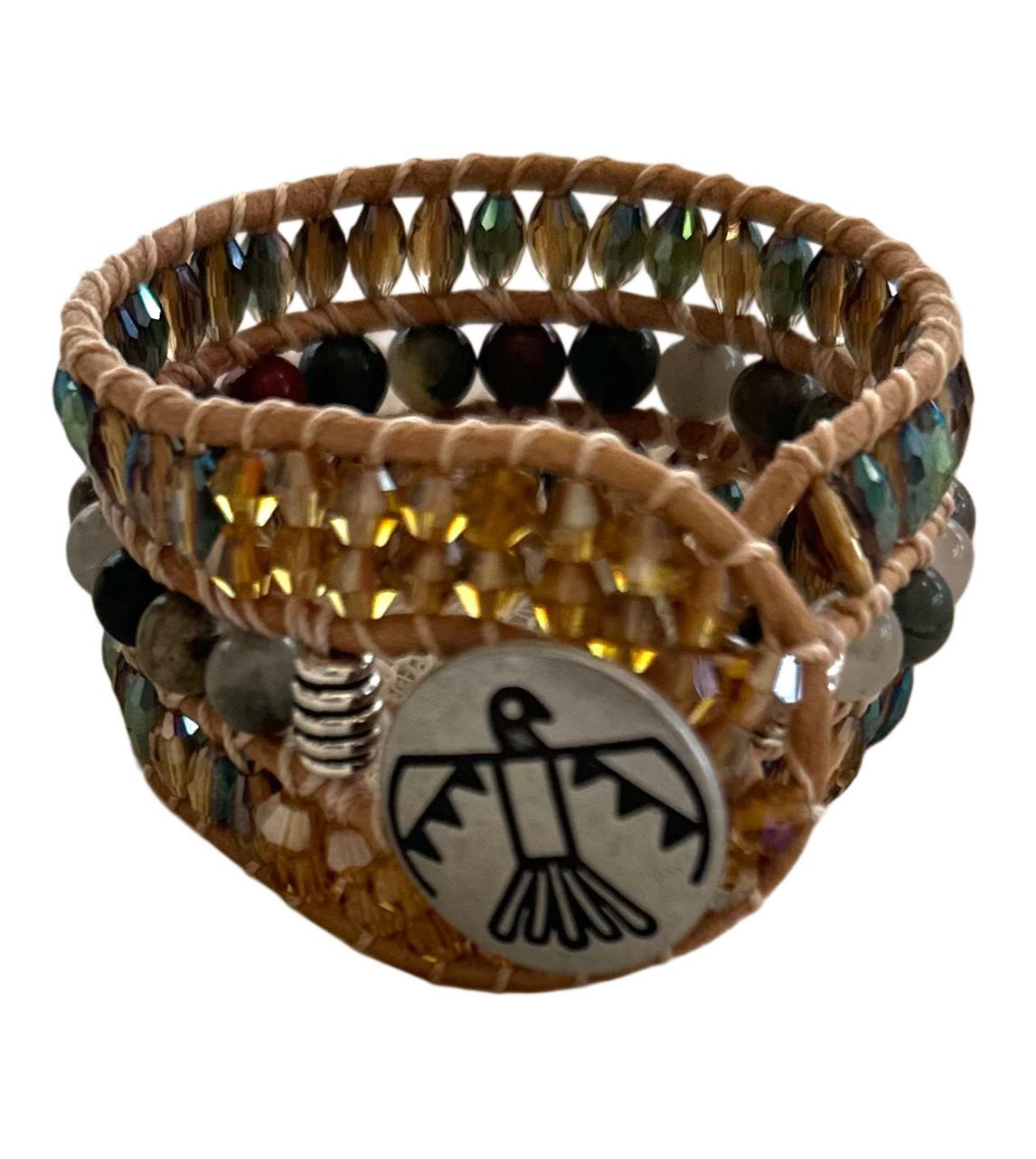 THREE STRAND WRAP BRACELET (6.25")