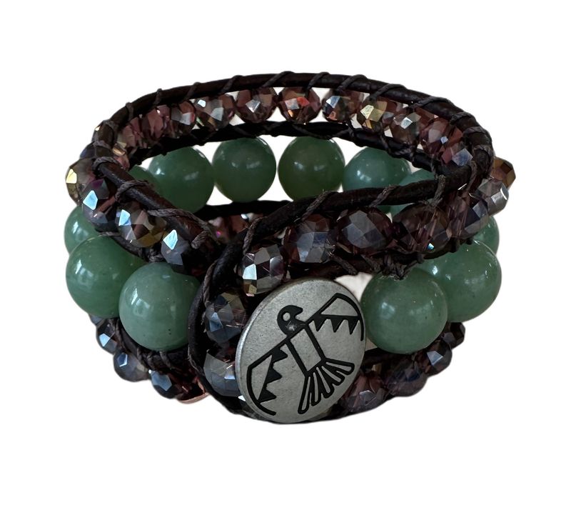 THREE STRAND WRAP BRACELET (6.25")