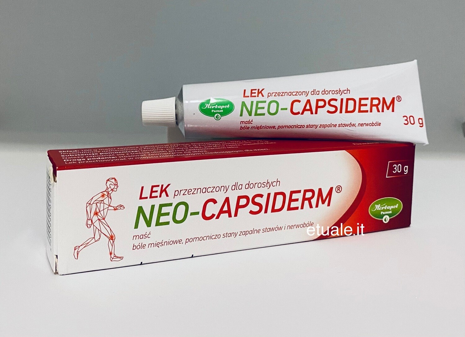 NEOCAPSIDERM (Capsicina ) - crema riscaldante, 30 g.