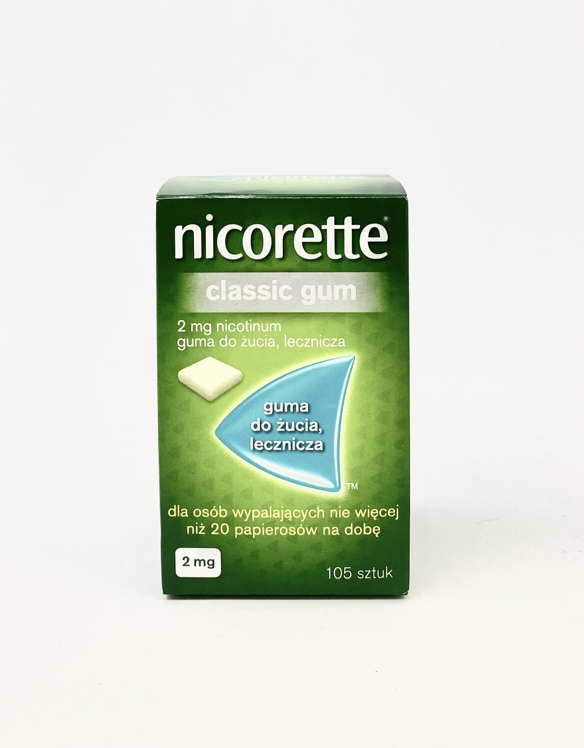 Nicorette 2mg gomme da masticare Classic gum 2mg. 105pz