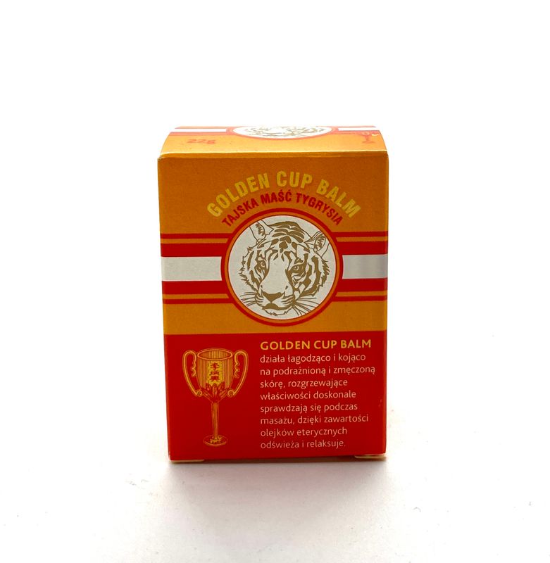 BALSAMO DI TIGRE  - GOLDEN CUP BALM THAI TIGER'S - 12 g