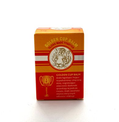 BALSAMO DI TIGRE  - GOLDEN CUP BALM THAI TIGER'S - 22 g