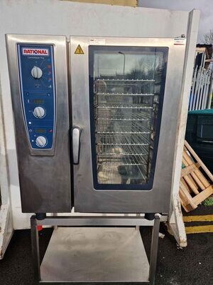 Rational Combi Master Plus Cmp101 Electric Combi Oven 10 Grid,Mint Condition Used