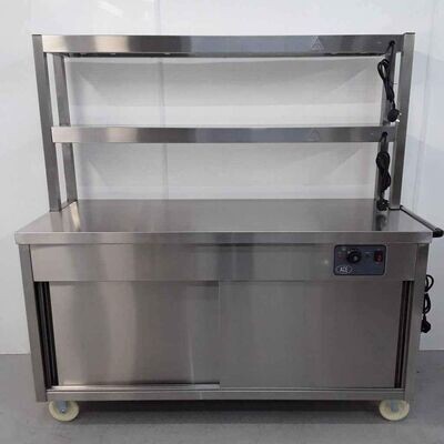 Brand New Hot Cupboard With Heated Gantry