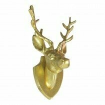 Hertenkop Goud 33 cm
