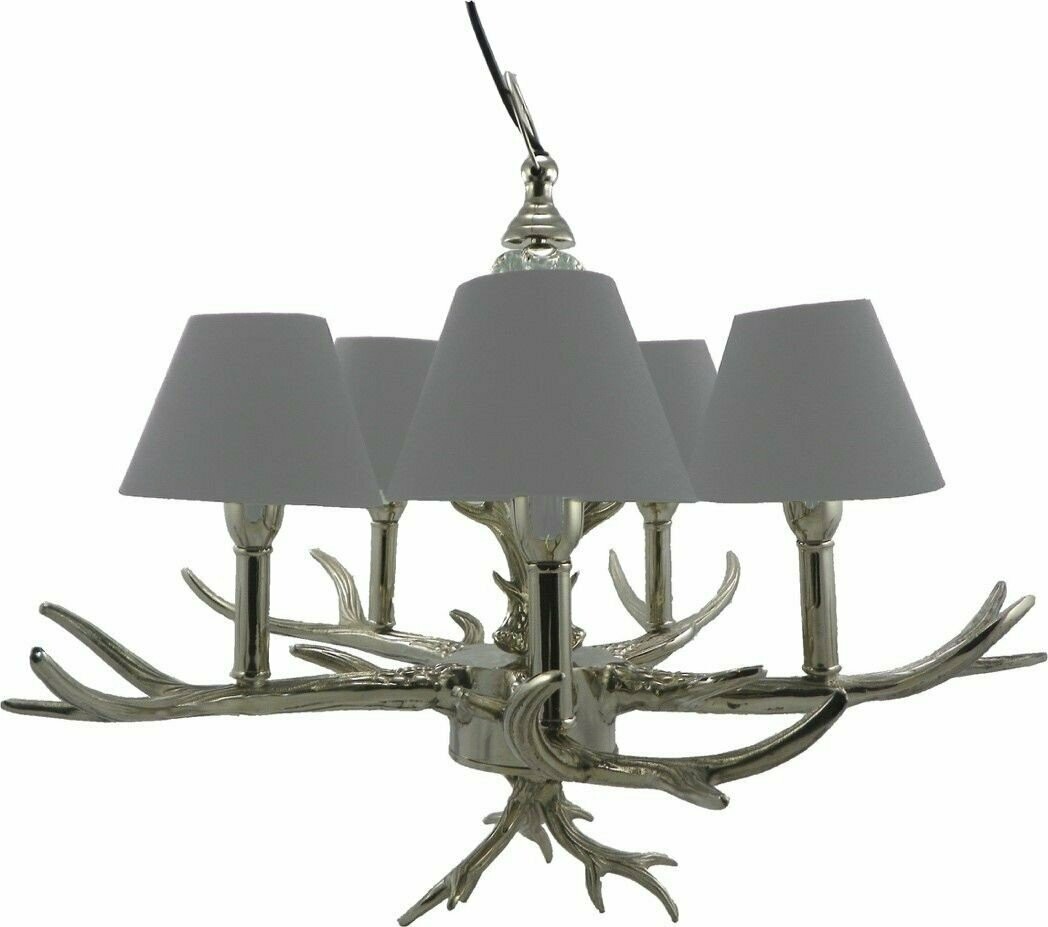 Hanglamp 5  arm gewei