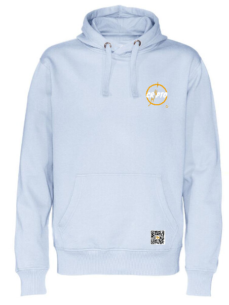 ​Hoodie licht blauw