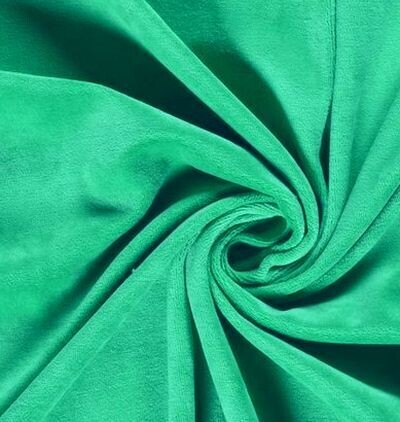 Nickey Velours  Kabouter-Groen   (rolletje)
