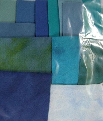 Zak viltresten Blauw