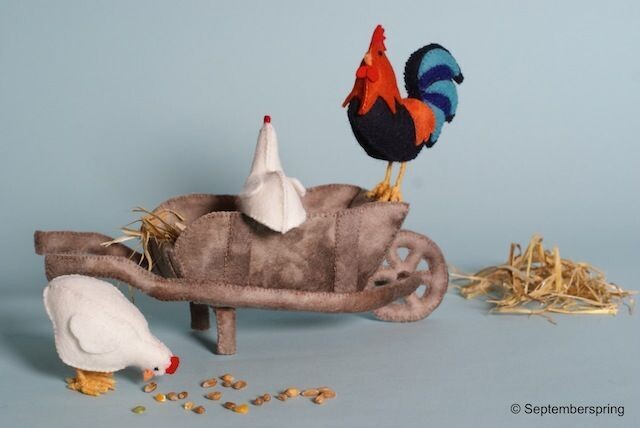 Boer, wat zeg je van mijn kippen....    (Septemberspring)