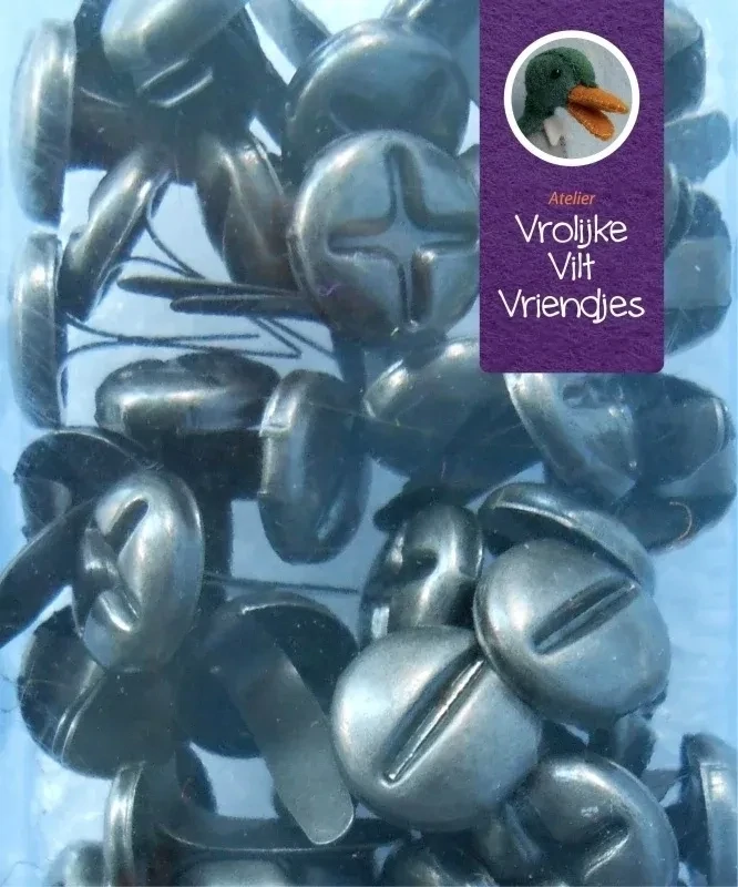Schroefsplitpennen 8mm   ( Vrolijke Viltvriendjes)