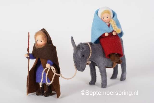 Kerstgroep : Naar Bethlehem    (Septemberspring)