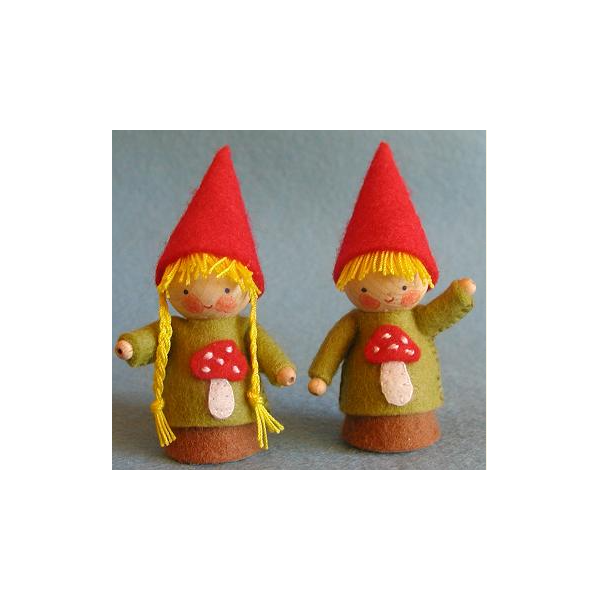 Twee kleine kaboutertjes in de herfst  (Pippilotta)