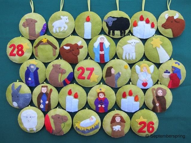 PDF Patroon  Adventskalender  ( Septemberspring )