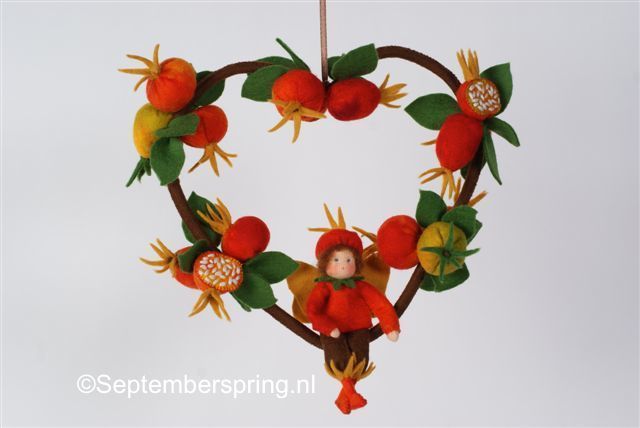 PDF Patroon Rozenbottelhart   ( Septemberspring )