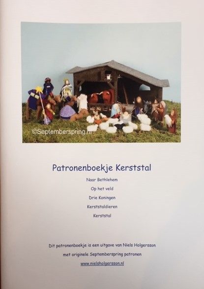 Patronenboek Kerststal Septemberspring