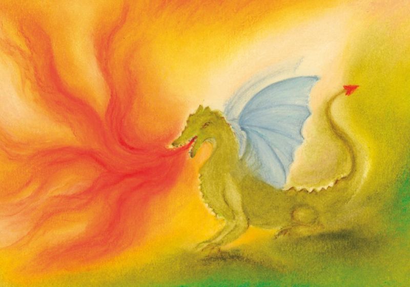 Setje ansichtkaarten Baukje Exler  : Herfst  ( 5 kaarten)