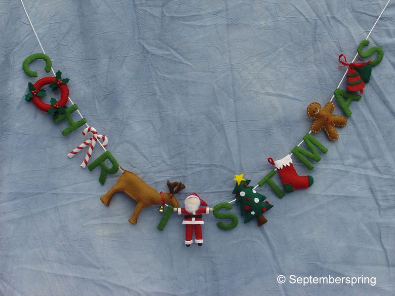 PDF Patroon Christmas Slinger  ( Septemberspring)