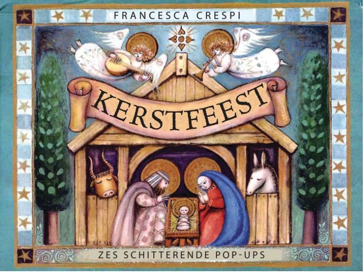 Kerstfeest , pop up boek