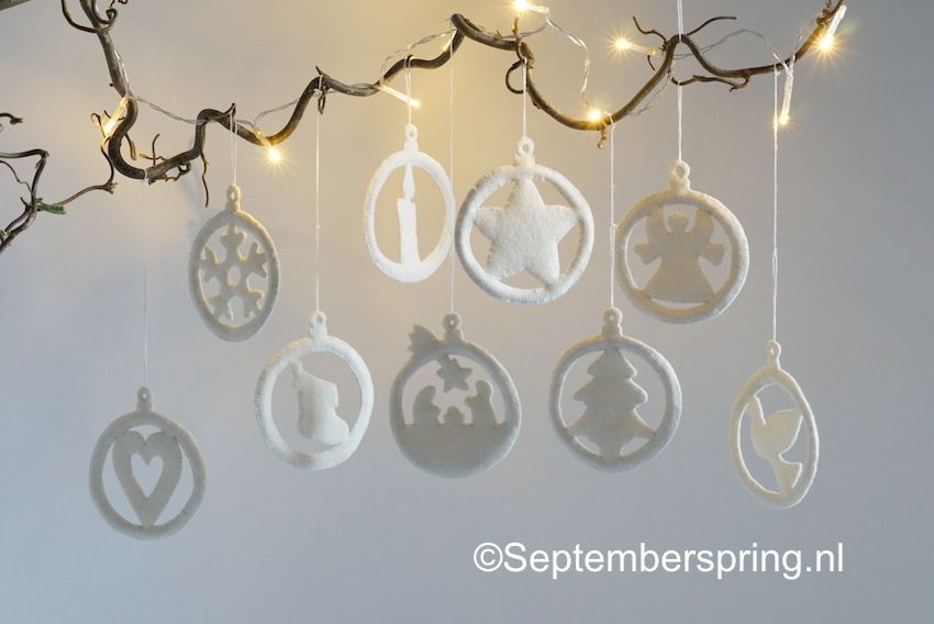 PDF Patroon Kerst Ornamenten