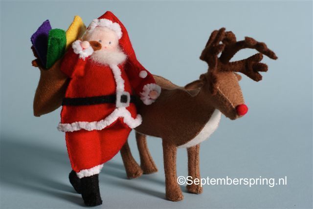 PDF Patroon Kerstman en Rudolf