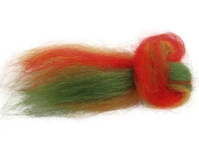 Merinowol Gemêleerd  : Herfst Oranje