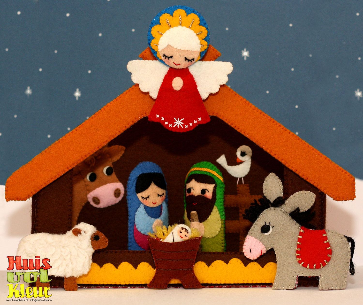 PDF Patroon Kerststal