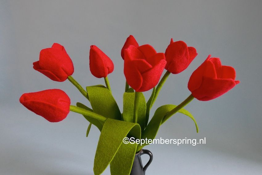 PDF Patroon Tulpenboeket