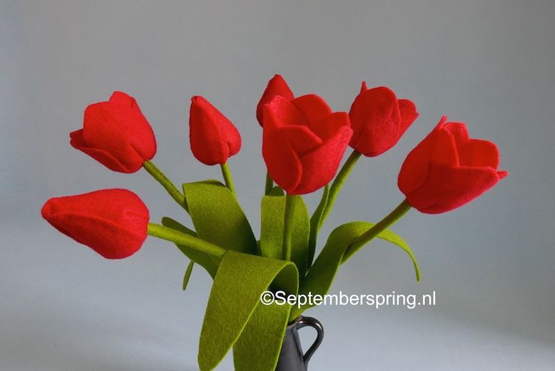 PDF Patroon Tulpenboeket
