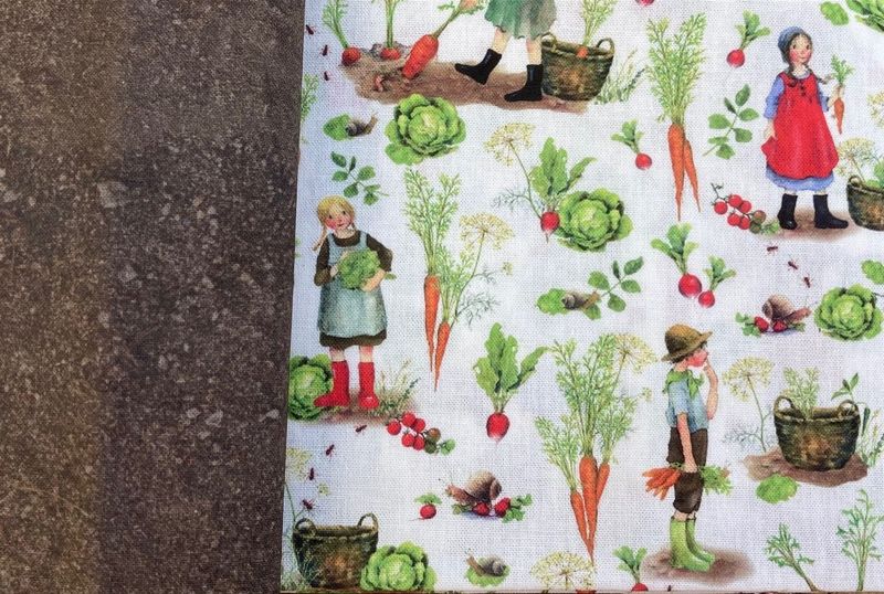 Daniela Drescher Stof pakketje Groentetuin