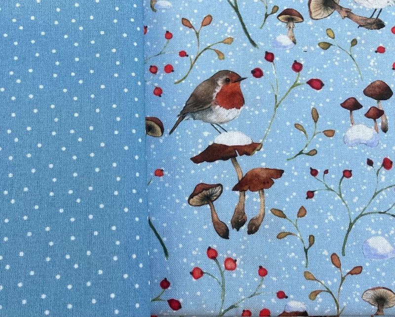 Daniela Drescher Stof pakketje Roodborstje