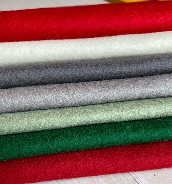 Viltpakket Bloemen Winterkleuren