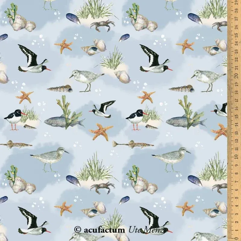 Stof Daniela Drescher : Strandleven halve meter) Stof Daniela Drescher : Strandleven halve meter)