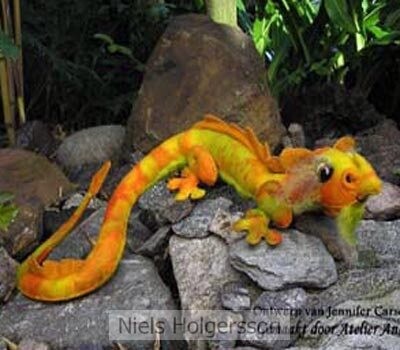 Patroonblad Lange Draak   ( atelier Anke )