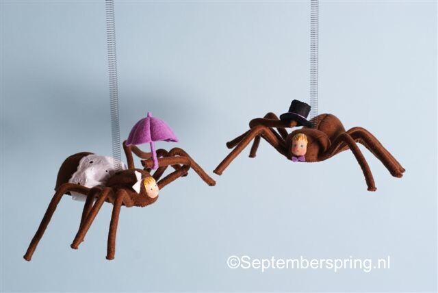 Patroonblad 11 : Spinnenpaar    (Septemberspring)