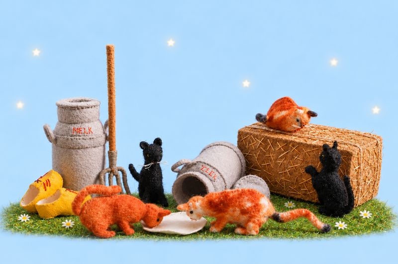 Boerderij: Katten