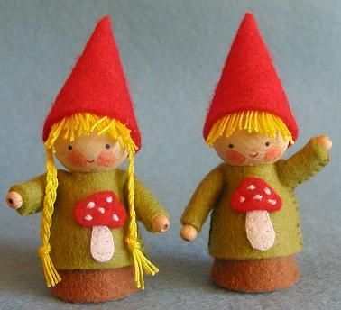 Twee kleine kaboutertjes in de herfst  (Pippilotta)