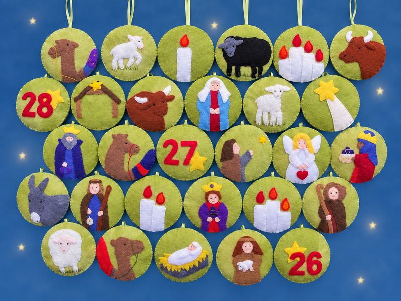 PDF Patroon  Adventskalender