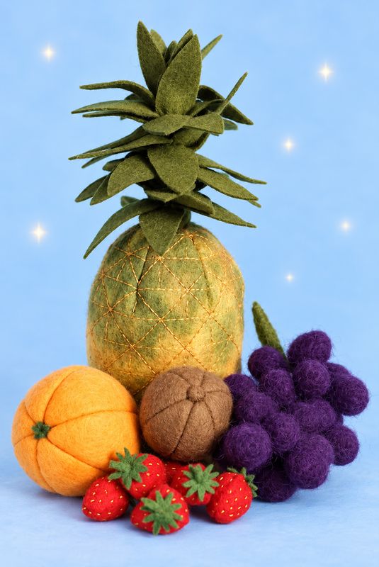 Fruitschaal Ananas