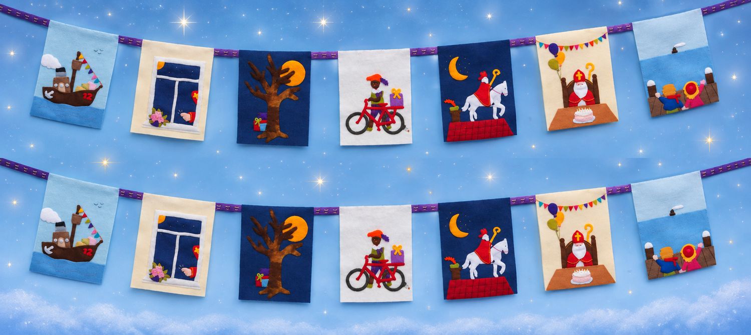 PDF Patroon Sinterklaasliedjes Vlaggetjes PDF Patroon Sinterklaasliedjes Vlaggetjes
