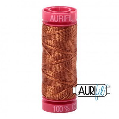 Aurifil Mako 12 Afbindgaren 2155  : Roodbruin  (50mtr)