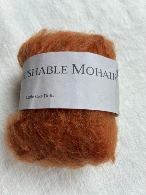 Wild Brushable Mohair garen Ginger ( 30 gram ) Wild Brushable Mohair garen Ginger ( 30 gram )
