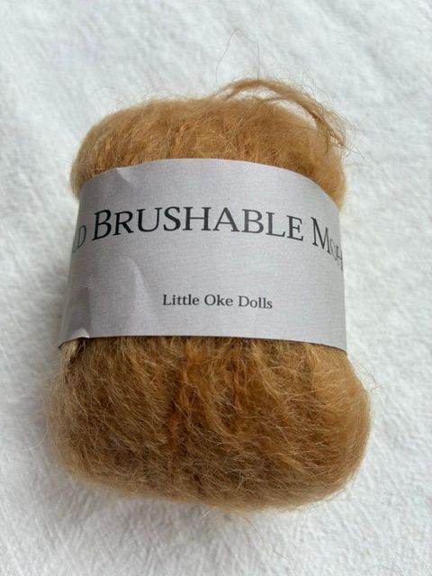 Wild Brushable Mohair garen Caramel ( 30 gram ) Wild Brushable Mohair garen Caramel ( 30 gram )