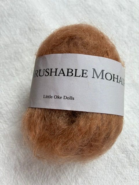 Wild Brushable Mohair garen Cinnamonblond ( 30 gram ) Wild Brushable Mohair garen Cinnamonblond ( 30 gram )