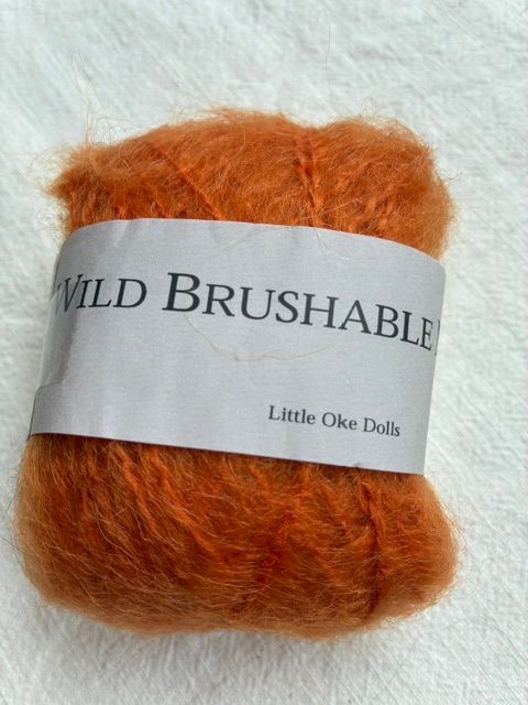 Wild Brushable Mohair garen Pippi  ( 30 gram )