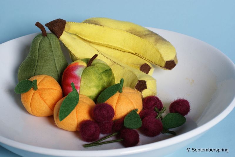 Patroonblad Fruit 1 en Fruit 2