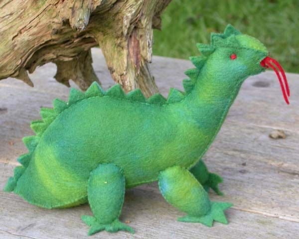 Patroonblad Draak
