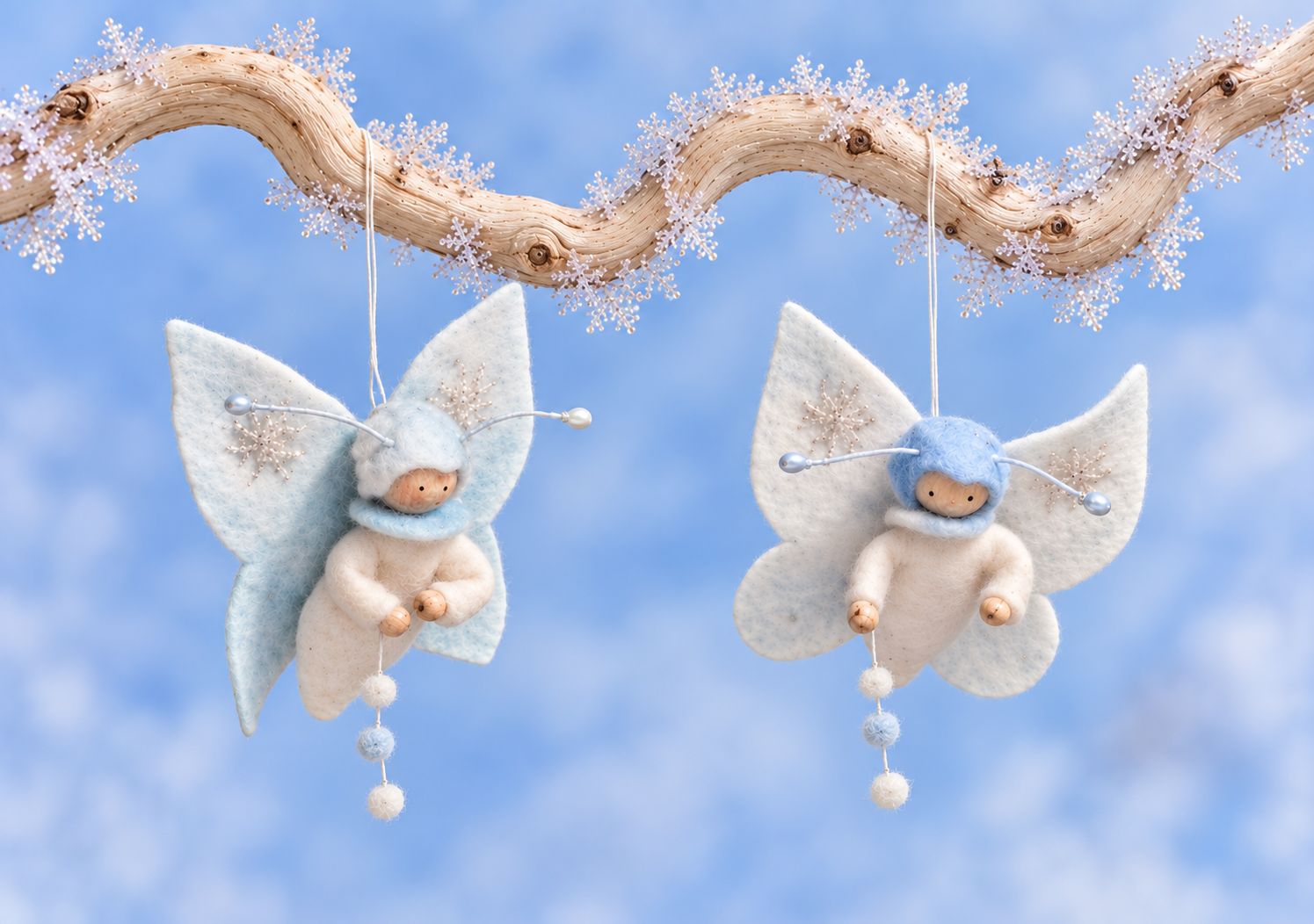 Winterkinderen ( 2 stuks)