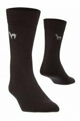 Alpaka Buisness Socken schwarz